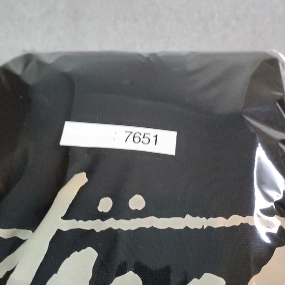 Stussy Hoodie Sweatshirt Men's Size Med Black Long Sleeve Pullover Center Logo - Picture 11 of 11